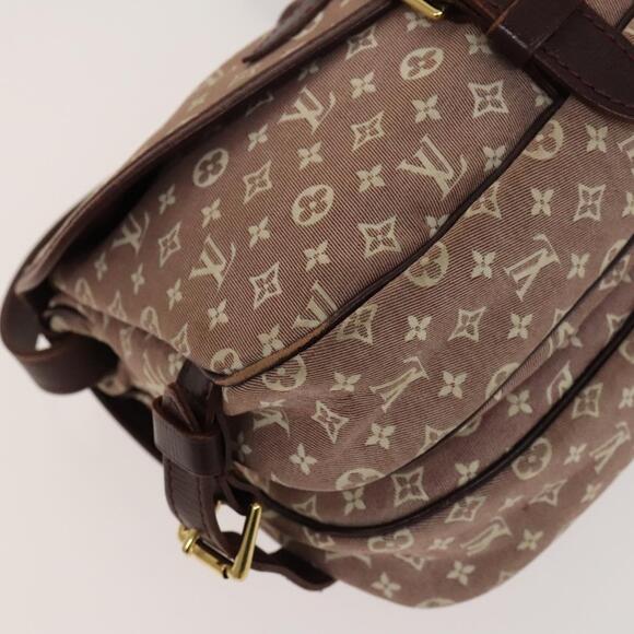 LOUIS VUITTON Monogram Idylle Saumur PM Shoulder Bag Sepia M40669 - Picture 11 of 16